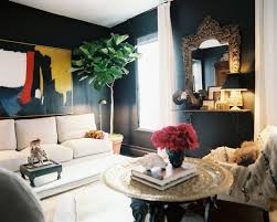 how to decorate with dark walls lonny
