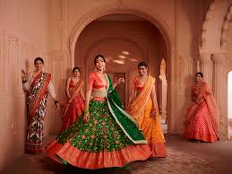 asha gautam bridal lehengas saris