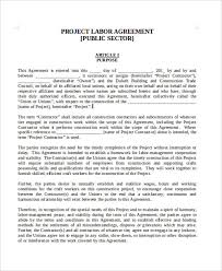 6 Labor Agreement Templates Word Pdf Free Premium Templates