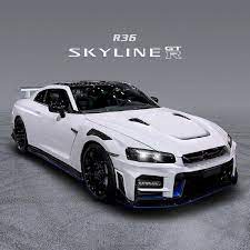 Nissan is developing its gtr with 2022 nissan gtr. The Exterior Of 2021 Nissan Gt R R36 Skyline Is Looking Sporty This Model Will Draw Styling Cues From The Vision Gran Turi Nissan Gt Nissan Gtr Nissan Skyline