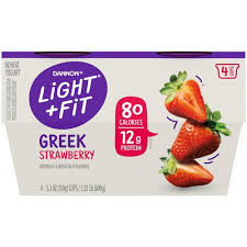 fit nonfat strawberry greek yogurt