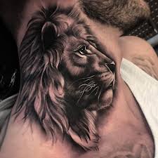 Amazing colorful tattoo on neck. 101 Best Neck Tattoos For Men 2021 Guide