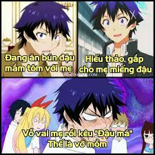 Ảnh anime chế hài hước, bựa, troll cực vui nhộn mới nhất