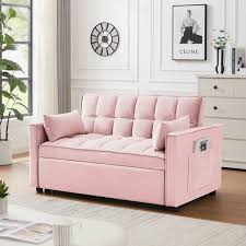 Velvet Loveseat Futon Sofa Couch