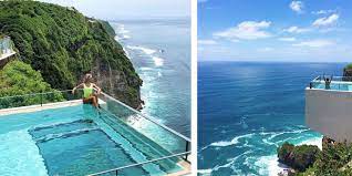 Glass Bottom Cliff Side Swimming Pool