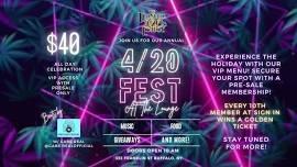 4/20 Fest at The Lounge!