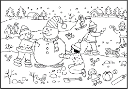 Be the first to comment. Activity In Winter Fun Coloring Pages For Kids Ehq Printable Winter Coloring Pages For Kids Coloring Pages Winter Cool Coloring Pages Snowman Coloring Pages
