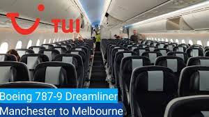 tui airways boeing 787 9 manchester to