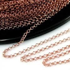 whole chain rose gold plated