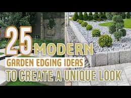 25 Modern Garden Edging Ideas To Create