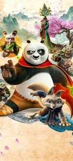 kung fu panda 4 wallpaper 4k animation