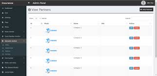 Admin panel for insurance company (desktop). Insurance Business And Insurance Website Cms By Phpscriptpoint Codecanyon