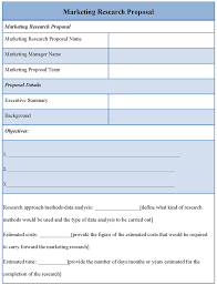 Sample Research Proposal Template