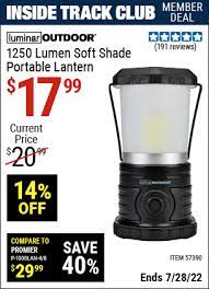1250 Lumen Soft Shade Portable Lantern