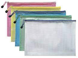 a4 doent folder file zipper bags