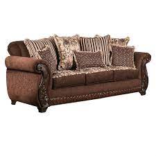 Clel Traditional Fabric Sofa
