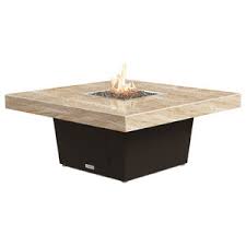 And table top is finished with a stain finish that looks like wood while the base is finished in black. Circular Fire Pit Table 48 D Propane So Cal Special Top Contemporary Fire Pits By Cooke Houzz