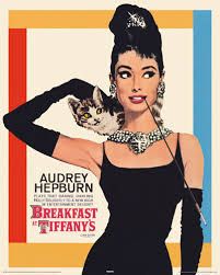 Poster Audrey Hepburn Breakfast At