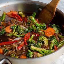easy vegetable teriyaki stir fry the