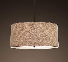How to make a diy drum shade ceiling light cover. Over The Dining Table 5 Drum Shade Pendant Lights For A Soft Diffused Glow Linen Shades Bedroom Ceiling Light Dining Table Lighting