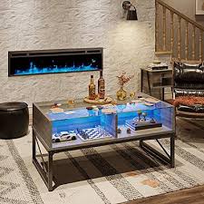 Bestier Led Coffee Tables For Living