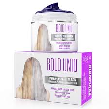 Who should use a hair toner? Amazon Com Purple Hair Mask For Blonde Platinum Silver Hair Banish Yellow Hues Blue Masque To Reduce Brassiness Condition Dry Damaged Hair Sulfate Free Toner Beauty