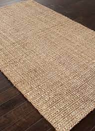 natural woven chunky jute seagr rug