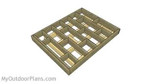 floating bed frame plans myoutdoorplans