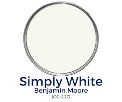 benjamin moore simply white the