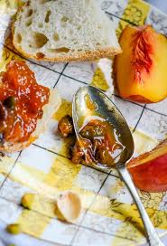 peach and pistachio nut jam larder love
