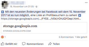 Bei facebook sieht das anders aus: Kann Man Auf Facebook Die Profilbesucher Sehen Vorsicht Phishing