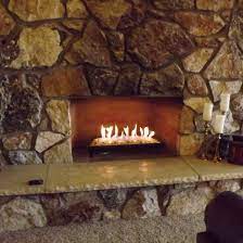 Fire Glass Diy Fireplace Remodel