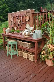 Pretty Potting Tables For Spring