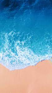beach ocean wave iphone wallpaper