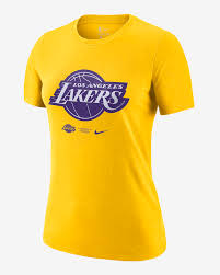 New version of a primary logo for the lakers. Los Angeles Lakers Logo Women S Nike Dri Fit Nba T Shirt Nike Com