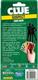 Choose from thousands of customizable templates or create your own from scratch! Clue Suspect Card Game Fog Town Toys