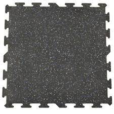 interlocking rubber floor tiles 2x2 ft x 8mm gym garage rubber tile home gym flooring tile rubber tiles color flecks 7 4 lbs per tile