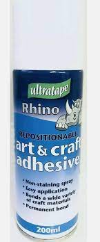 spray adhesive heavy duty art craft