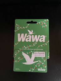 wawa gift card no value ebay