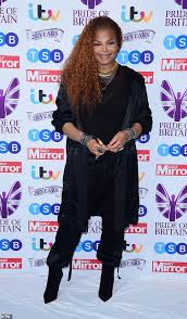 Pride Of Britain Awards Janet Jackson 53 Looks Chic In