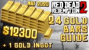 red dead redemption 2 all 24 gold