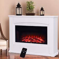 34 Inch Electric Fireplace Suite Led