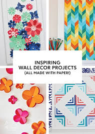 Wall Decor Projects All Made With Paper