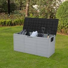 260l Garden Plastic Storage Deck Box