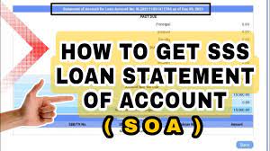 print sss loan statement of account