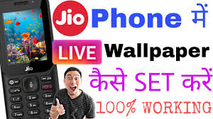 jio phone me live wallpaper kaise set