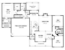 House Plan 94185 Ranch Style With