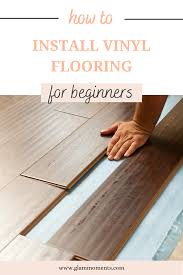 install a vinyl or laminate floor