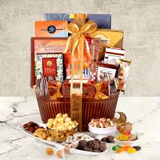 our grand gourmet gift basket at