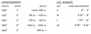 Size Chart Fitness 1st